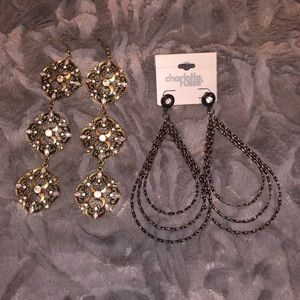 BUNDLE OF 2 pairs OF EARRINGS!